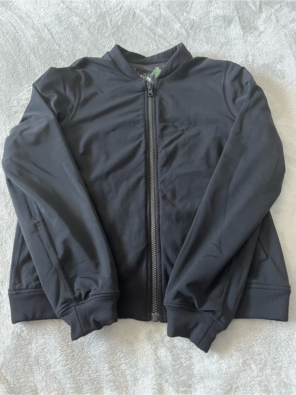 lululemon athletica Black Women's Bomber Jacket